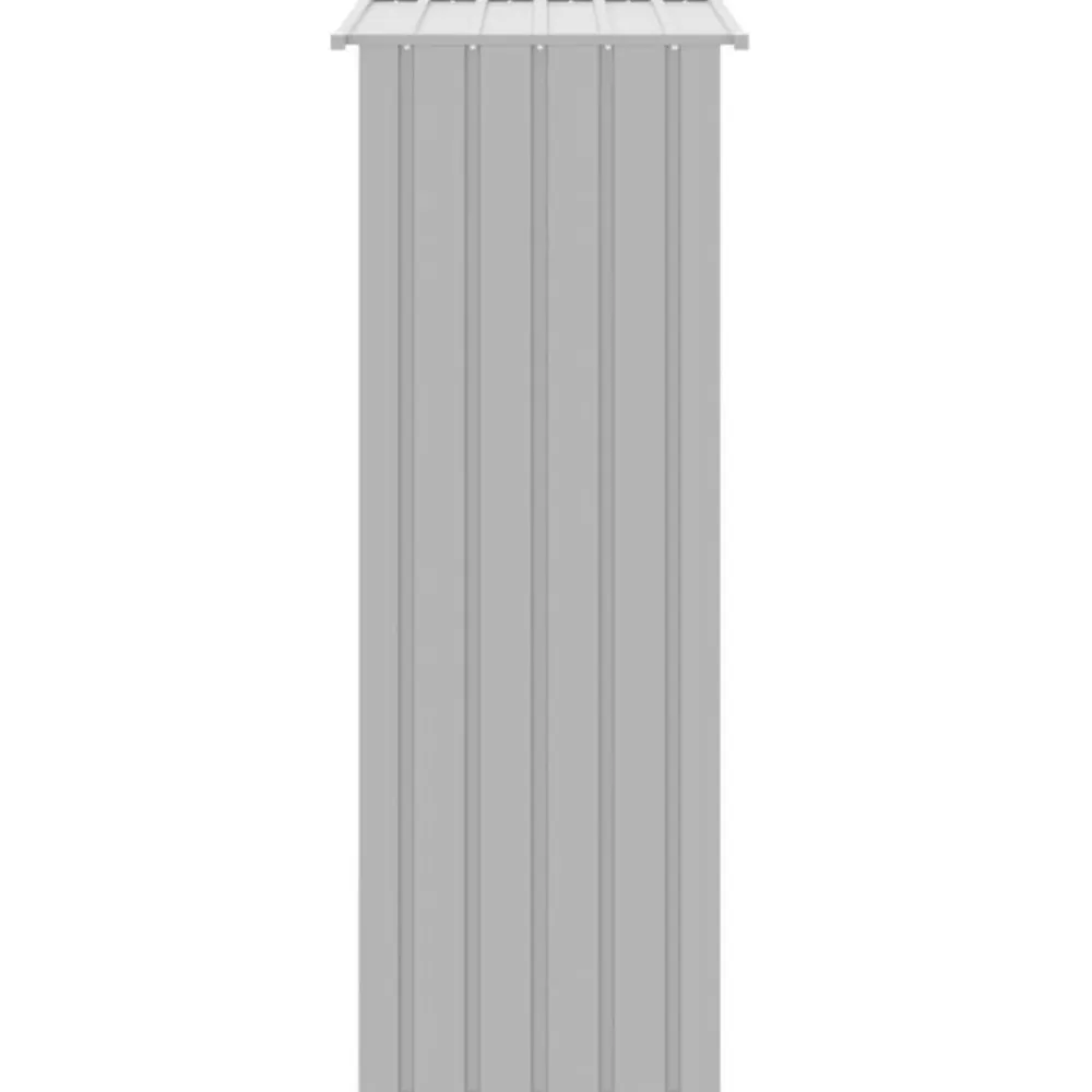Vidaxl Cages, Volières Et Accessoires | - Cage à oiseaux gris 115x78x200 cm acier galvanisé