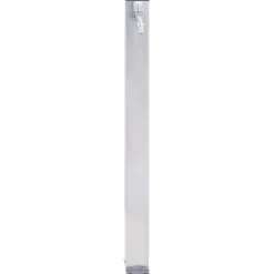 Vidaxl Bassins Et Fontaines | - Colonne à eau de jardin 100 cm acier inoxydable carré