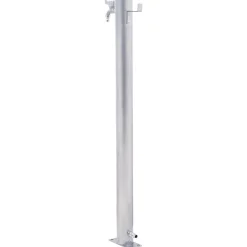 Vidaxl Bassins Et Fontaines | - Colonne à eau de jardin 40 cm acier inoxydable rond