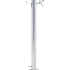 Vidaxl Bassins Et Fontaines | - Colonne à eau de jardin 60 cm acier inoxydable rond