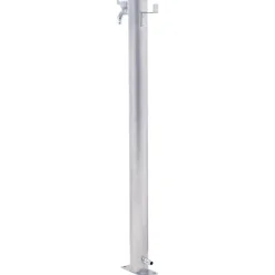 Vidaxl Bassins Et Fontaines | - Colonne à eau de jardin 60 cm acier inoxydable rond