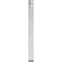 Vidaxl Bassins Et Fontaines | - Colonne à eau de jardin 60 cm acier inoxydable carré