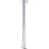 Vidaxl Bassins Et Fontaines | - Colonne à eau de jardin 100 cm acier inoxydable rond