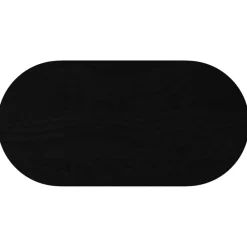 VidaXL - Dessus de table marron foncé 80x40x4 cm bois chêne massif ovale Outlet