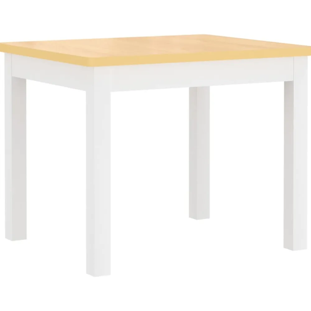 Vidaxl Mobilier Pour Enfants | - Ensemble de table et chaises pour enfants 3 pcs blanc et beige