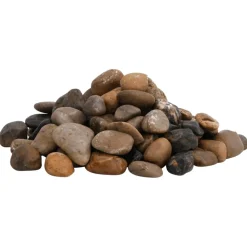 Vidaxl Plantes Et Décoration | - Galets polis 25 kg multicolores 2-5 cm