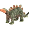 Vidaxl Enfants | - Jouet en peluche dinosaure stegosaurus vert et orange xxl