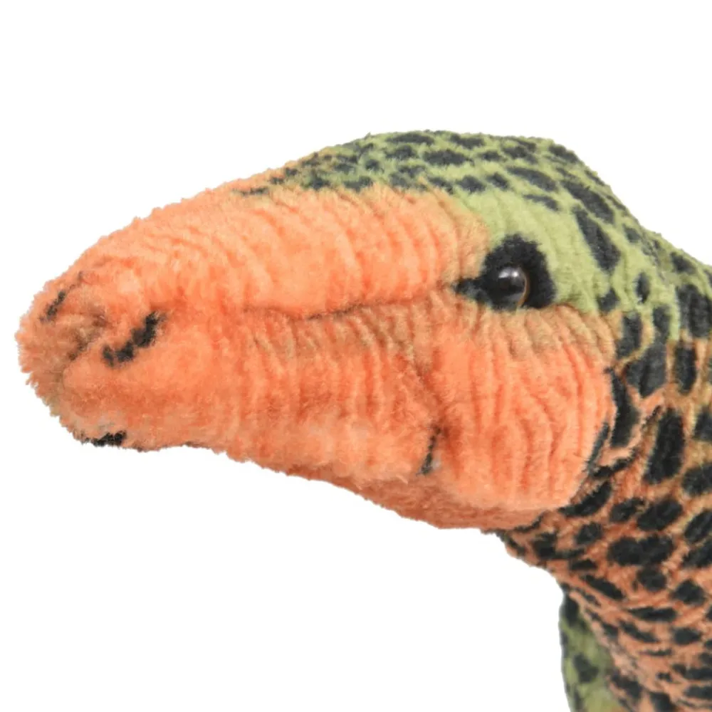 Vidaxl Enfants | - Jouet en peluche dinosaure stegosaurus vert et orange xxl
