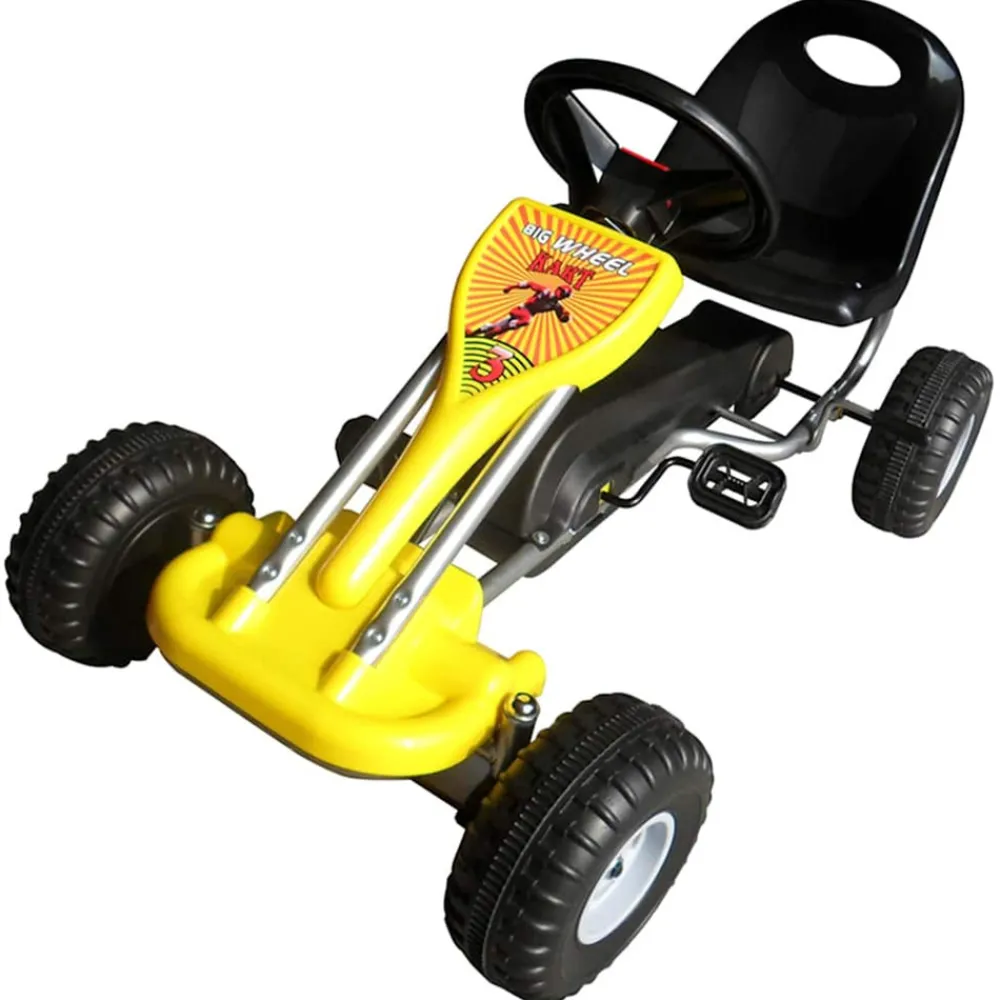 Vidaxl Bijoux Et Perles | - Kart à pédales jaune