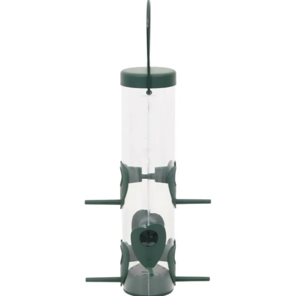 Vidaxl - Mangeoires pour oiseaux 3 pcs vert foncé 17x17x32 cm Sale