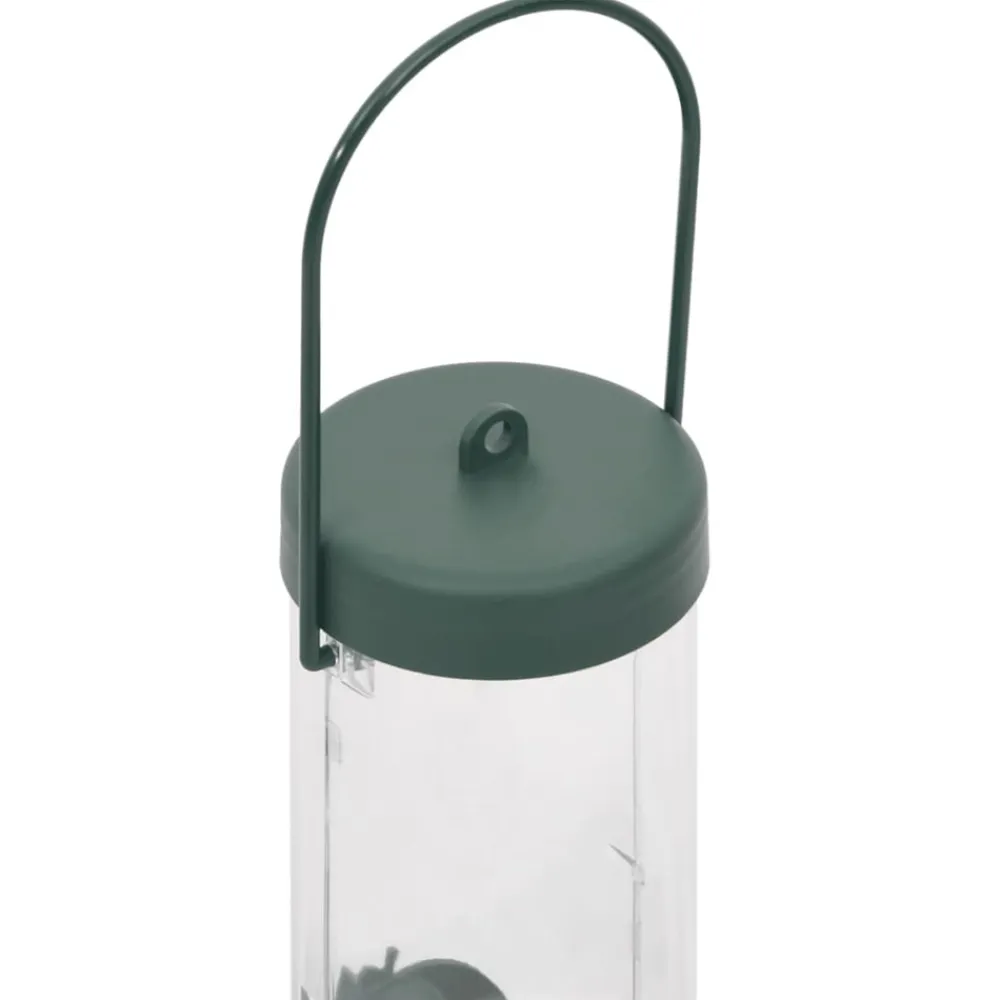 Vidaxl - Mangeoires pour oiseaux 3 pcs vert foncé 17x17x32 cm Sale