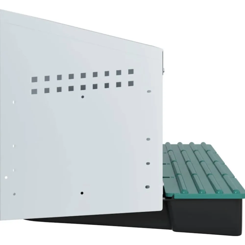 Vidaxl Poulaillers, Clapiers Et Accessoires | - Nichoir à poules4 compartiments, fixation murale, acier galvanisé