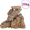 Vidaxl Plantes Et Décoration | - Pierres du dragon 25 kg mélange de couleurs 10-30 cm