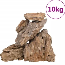 VidaXL Plantes Et Décoration | - Pierres du dragon 10 kg mélange de couleurs 10-30 cm