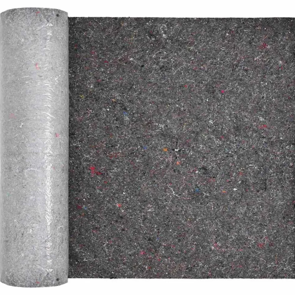 Vidaxl Bassins Et Fontaines | - Polaire pour piscine gris 1 x 50 m polyester et coton