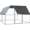 Vidaxl Poulaillers, Clapiers Et Accessoires | - Poulailler d extérieur 3x4x2 m acier galvanisé
