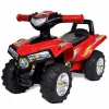 VidaXL Bijoux Et Perles | - Quad à chevaucher enfant rouge avec son et lumière