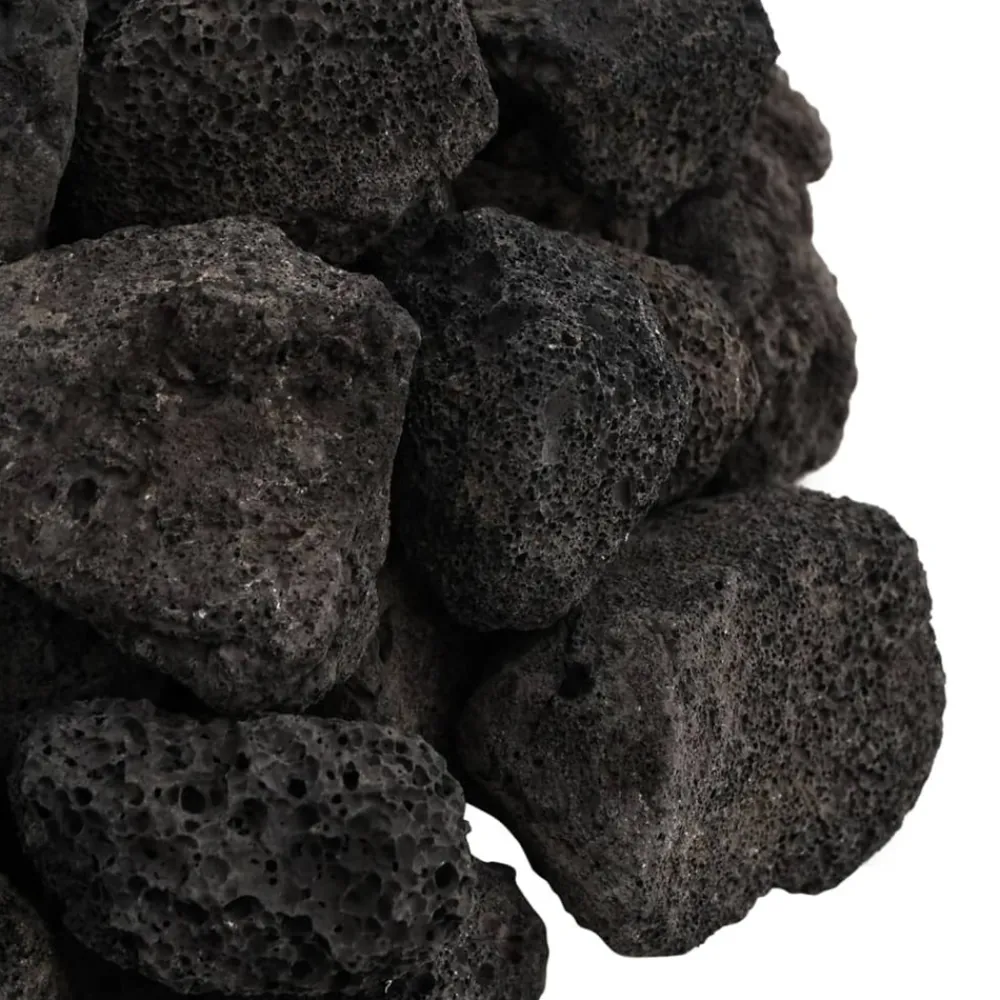 Vidaxl - Roches volcaniques 10 kg noir 3-5 cm Hot