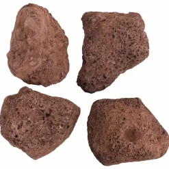 VidaXL - Roches volcaniques 10 kg rouge 10-30 cm Discount