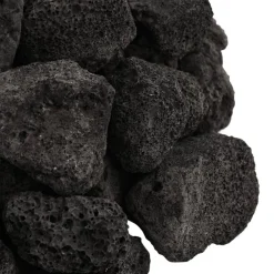 Vidaxl Plantes Et Décoration | - Roches volcaniques 10 kg noir 3-5 cm