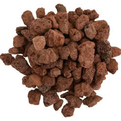 Vidaxl - Roches volcaniques 25 kg rouge 1-2 cm Discount