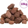 Vidaxl - Roches volcaniques 10 kg rouge 3-5 cm Outlet