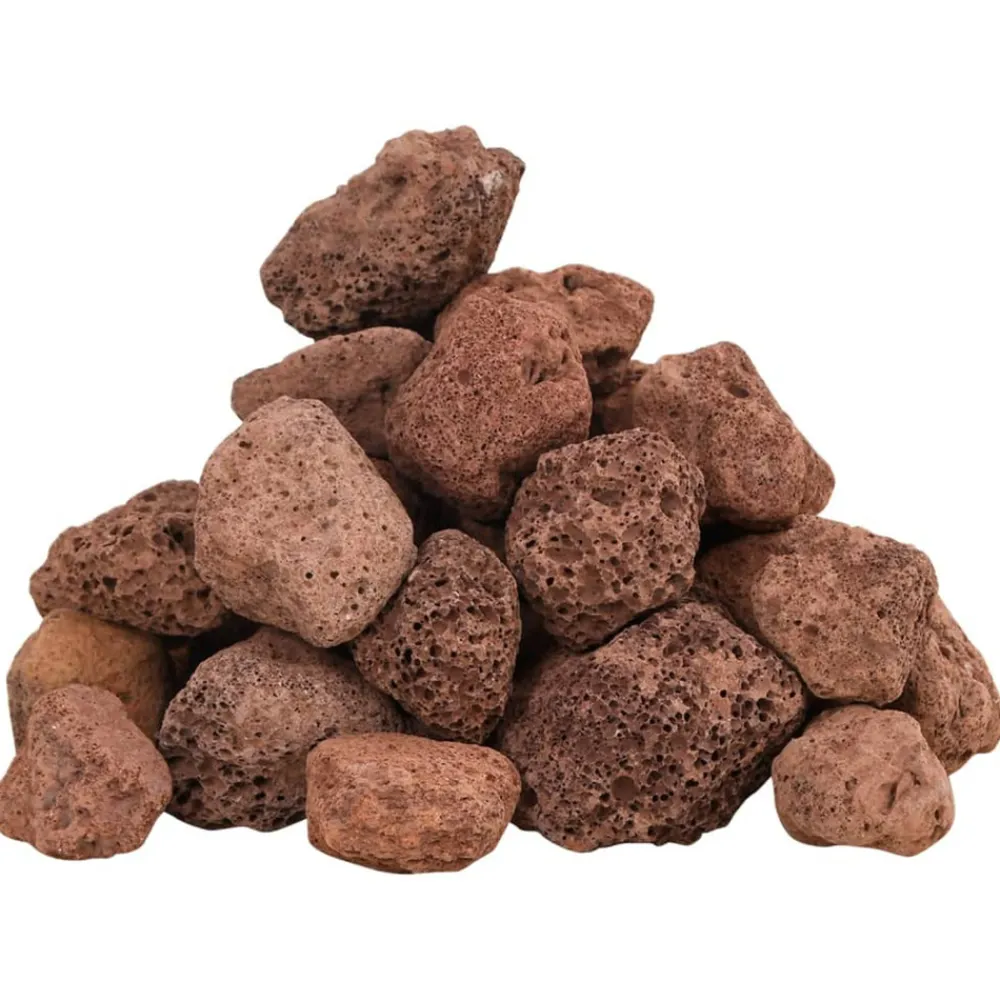 Vidaxl - Roches volcaniques 10 kg rouge 3-5 cm Outlet