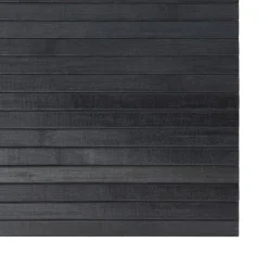 Vidaxl Objets De Décoration | - Tapis rectangulaire gris 60x100 cm bambou