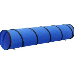 Vidaxl - Tunnel pour chien bleu ø 40x200 cm polyester Discount