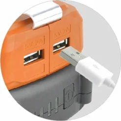 Villager - Chargeur d'appareils mobiles sans fil électrique sur batterie 18v 2a en courant de sortie fuse vln 9920 sans batterie et Online