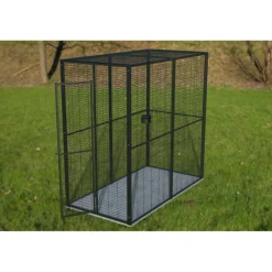 NA Volière de jardin pour perroquets de 2m² à toit maille Clearance