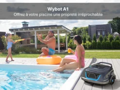 Wybot - Robot de piscine sans fil a1 - nettoyage du fond,batterie grande autonomie Clearance