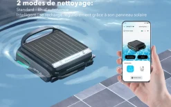 Wybot - Skimmer flottant solaire f1  robot nettoyeur de surface piscine autonome et connecté Outlet
