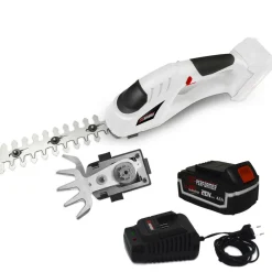X-performer Taille-Haies, Tronçonneuses Et Élagueuses | - Cisaille de jardin portative - sculpteur de haies 2 en 1 - 20v - xperformer xpcsth20li - batterie 4ah et chargeur inclus