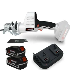 X-performer - Scie a ebrancher portative 20v coupe bois et metal 2700 t-min xperformer xpcbr20li - 2 batteries 4ah et double chargeur Online