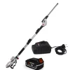 X-performer - Scie à ebrancher taille haies sur perche 20v - xperformer xp2psth20li - outil portatif - batterie 4 ah + chargeur inclus New