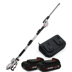 X-performer - Scie à ebrancher taille haies sur perche 20v xperformer xp2psth20li - outil portatif -2 batteries 2ah et double chargeur Best