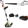X-performer Taille-Haies, Tronçonneuses Et Élagueuses | - Set souffleur + coupe bordures 20v à batterie 20v - - 200 km-h - batterie 2ah et chargeur