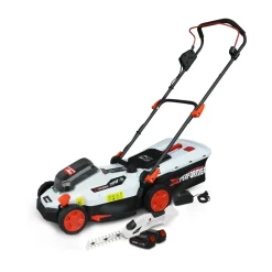 X-performer Tondeuses | - Tondeuse à gazon et cisaille de jardin sur batterie - xptde3320li / xpcsth20li - 2 batteries 2ah et chargeur