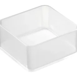 Yamazaki - Set de 2 rangements empilables tower 8 x 8 x 3,7 cm Discount