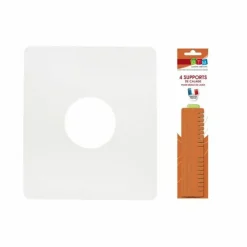 Youdoit Modelage Et Mosaique | - Support pour moule en latex ø 8 cm + 4 supports de calage